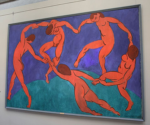 Raum 440  Foto 829   Henri Matisse 1869-1954 Tanz 1910 Aufnahme 1948