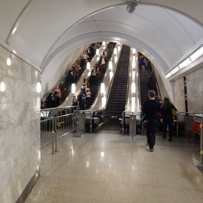 Aufzug in der Metro