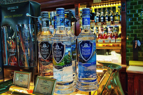 Wodka im Delikatessenladen