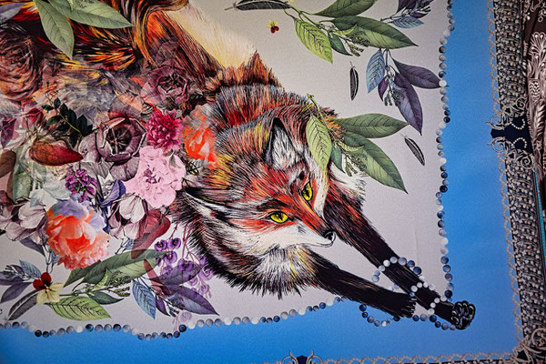 Tuch mit Fuchs