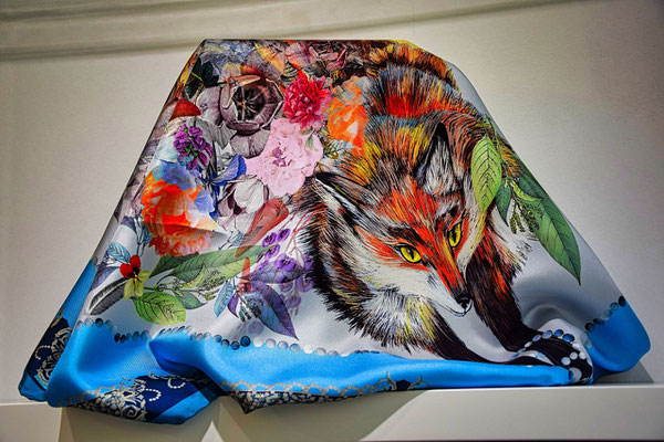 Tuch mit Fuchs