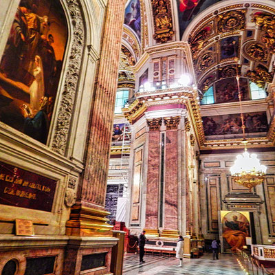 in der Isaakskathedrale