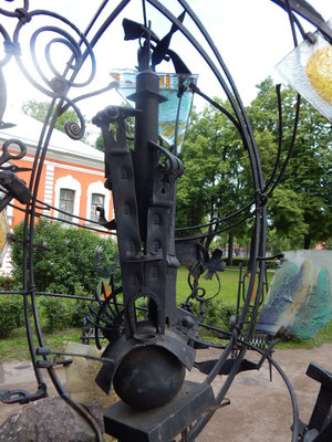 Kunstwerk auf der Festung